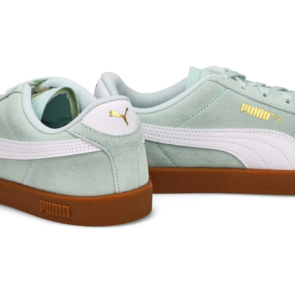 Puma Club II Women Turquoise/White Discount