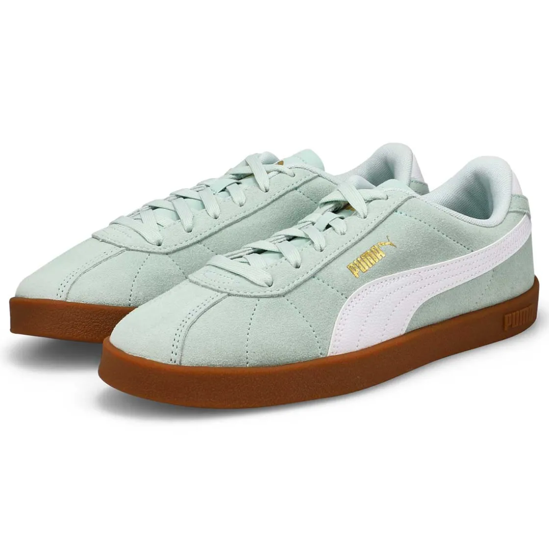 Puma Club II Women Turquoise/White Discount