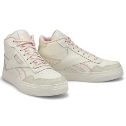 Reebok Court Advance Bold High Women Chalk/Pink Outlet