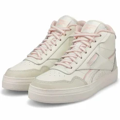 Reebok Court Advance Bold High Women Chalk/Pink Outlet