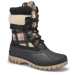 Cougar Creek Women Black/Maple Plaid New