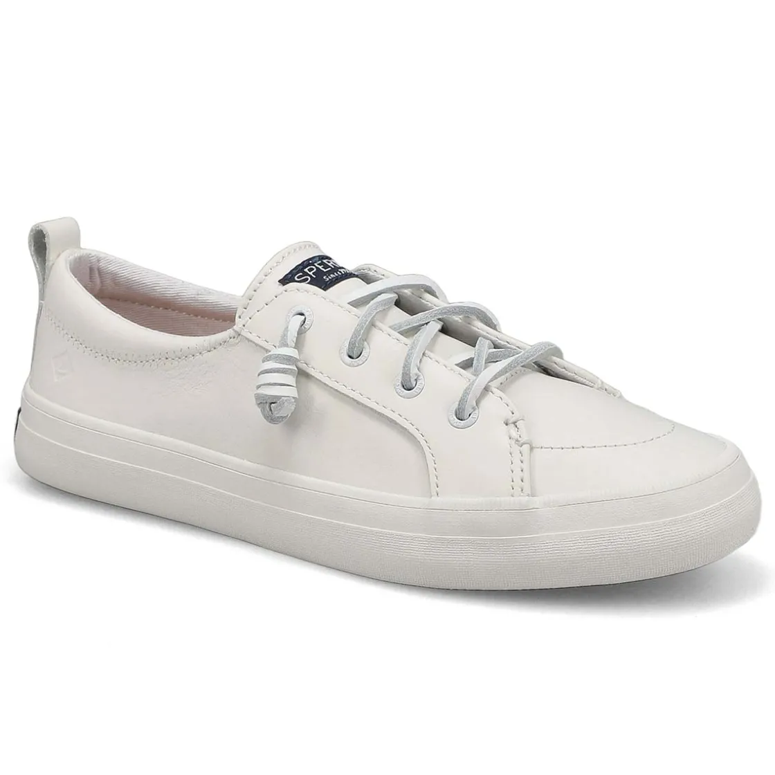 Sperry Crest Vibe Leather Women White Outlet