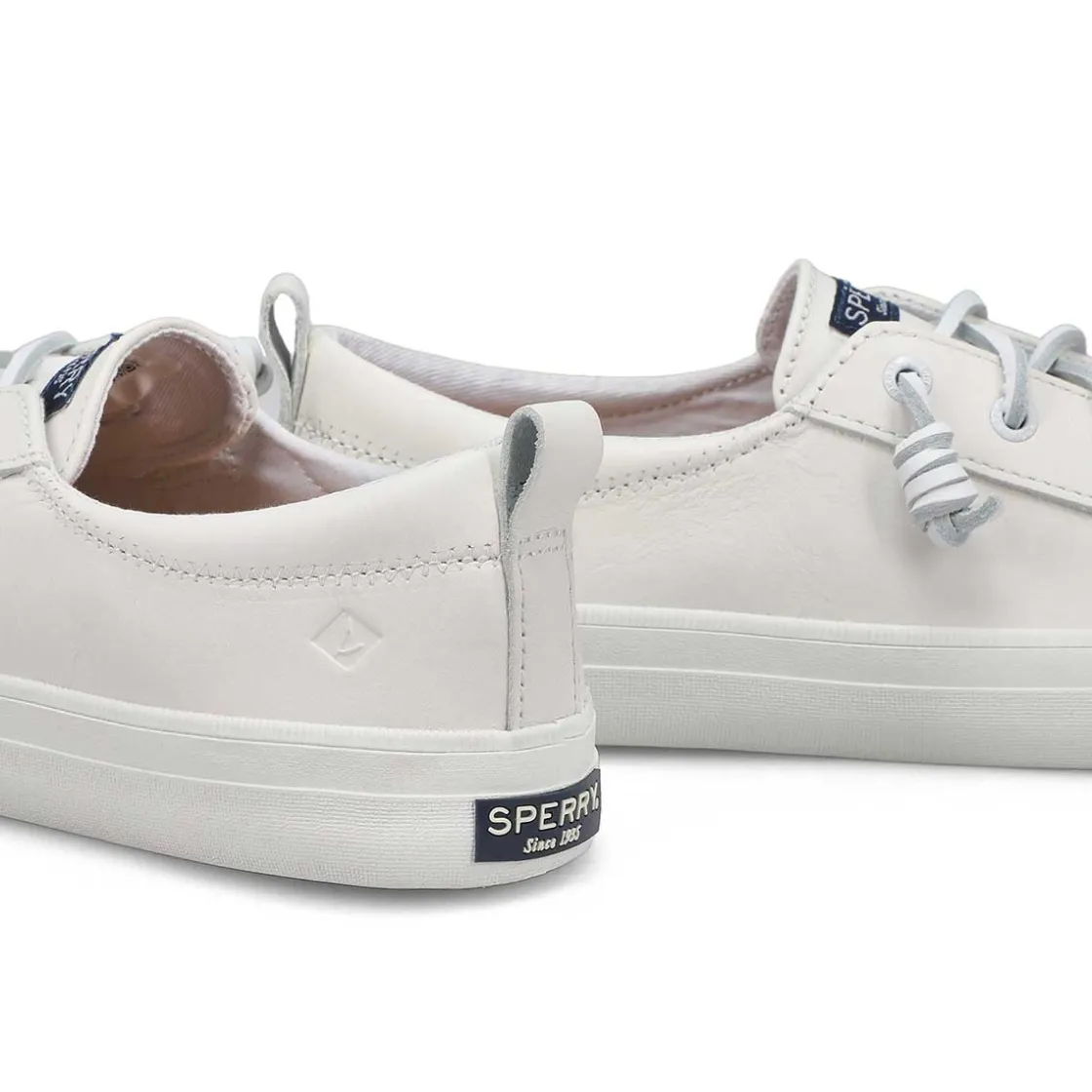 Sperry Crest Vibe Leather Women White Outlet