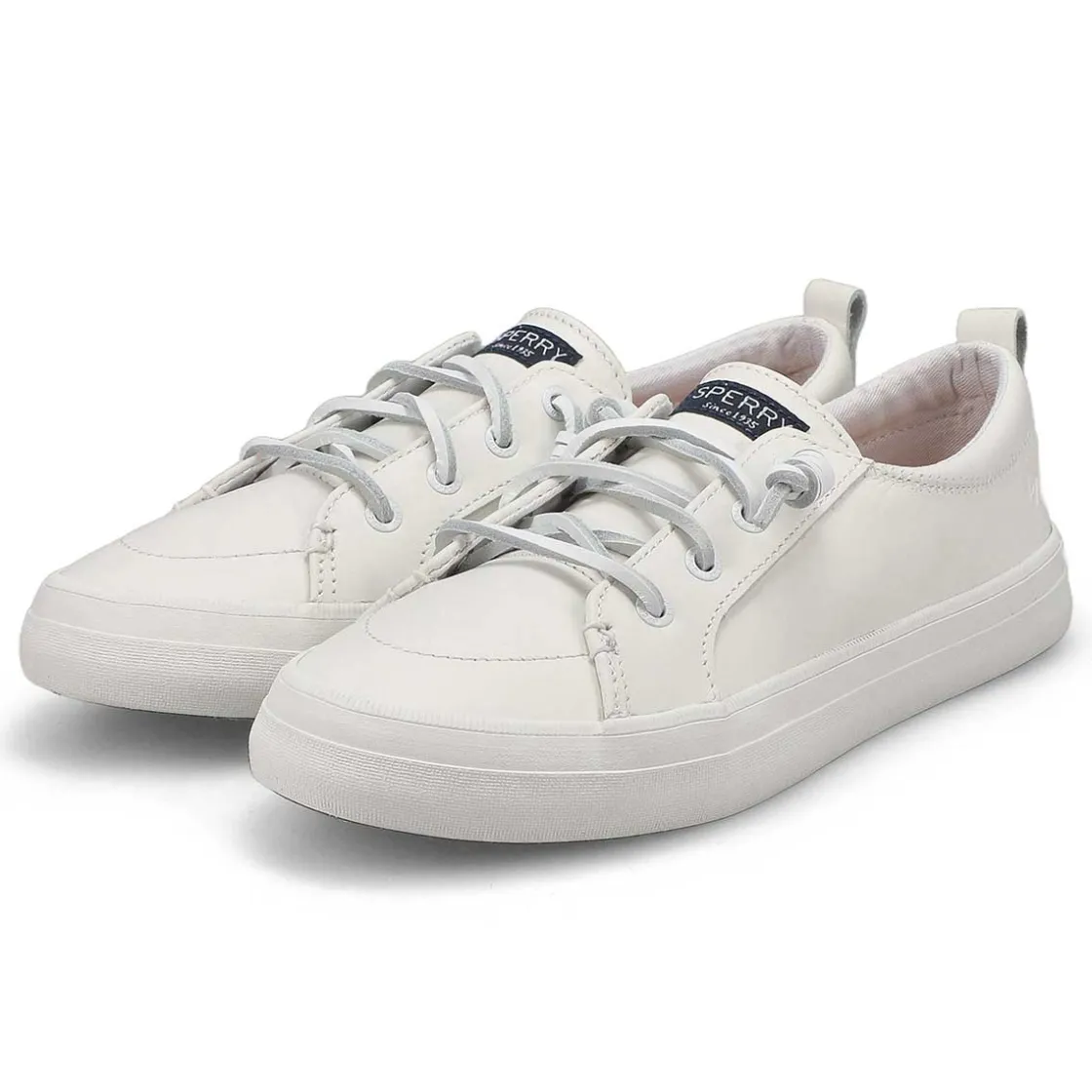 Sperry Crest Vibe Leather Women White Outlet