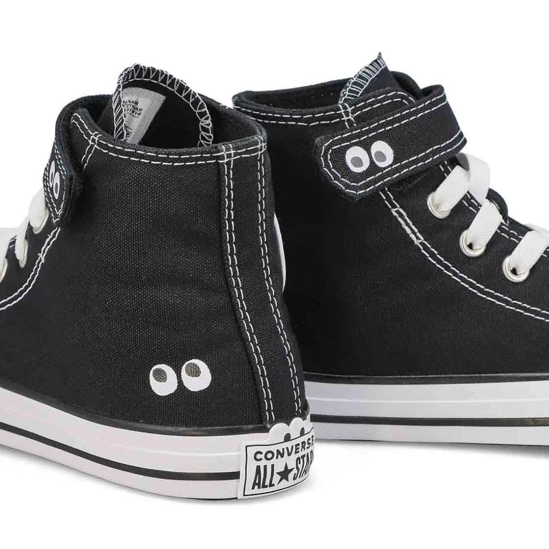 Converse CTAS 1V - Sketch Pack Kids Black/White/Black Hot