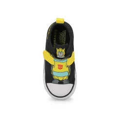 Converse CTAS 2V Transformers Baby and Toddlers Black/Yellow/Red New