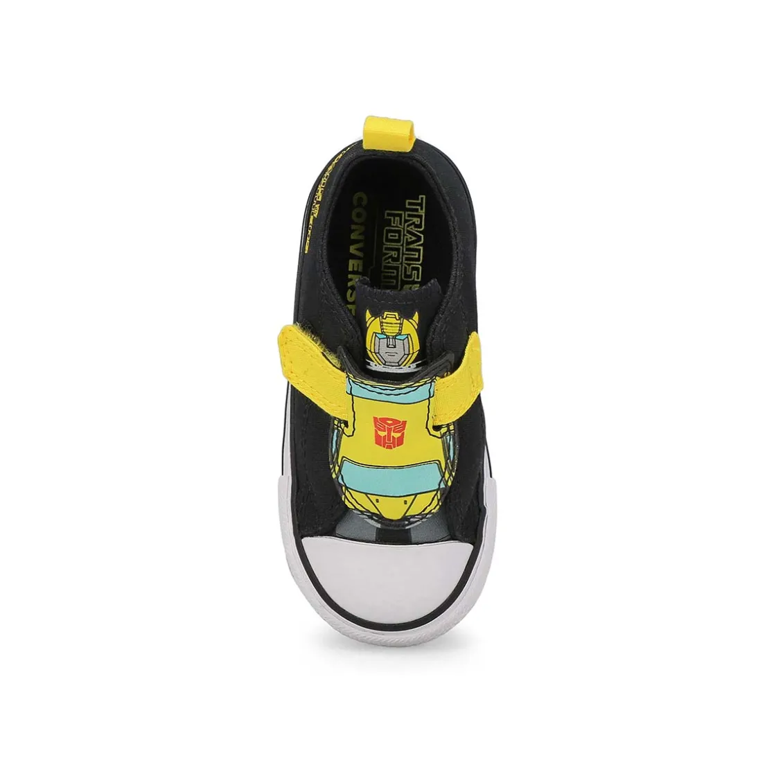 Converse CTAS 2V Transformers Baby and Toddlers Black/Yellow/Red New