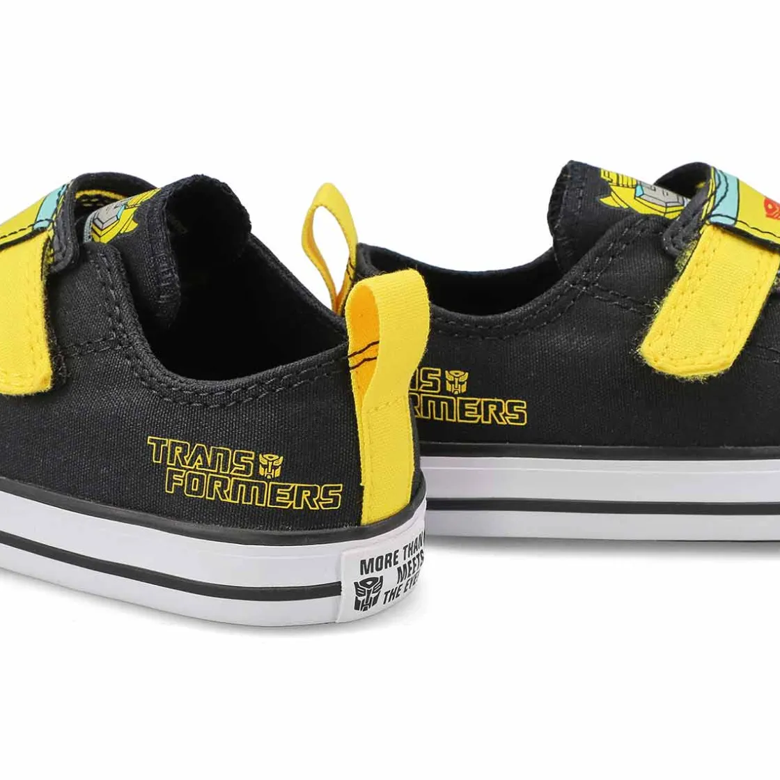 Converse CTAS 2V Transformers Baby and Toddlers Black/Yellow/Red New