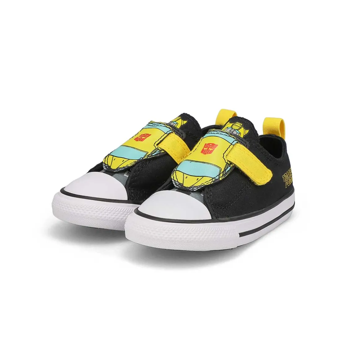 Converse CTAS 2V Transformers Baby and Toddlers Black/Yellow/Red New
