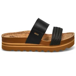 Reef Cushion Vista Hi Women Black Braid Best