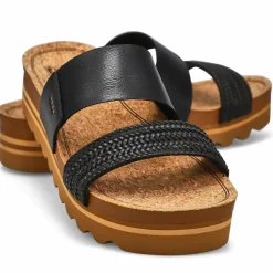 Reef Cushion Vista Hi Women Black Braid Best