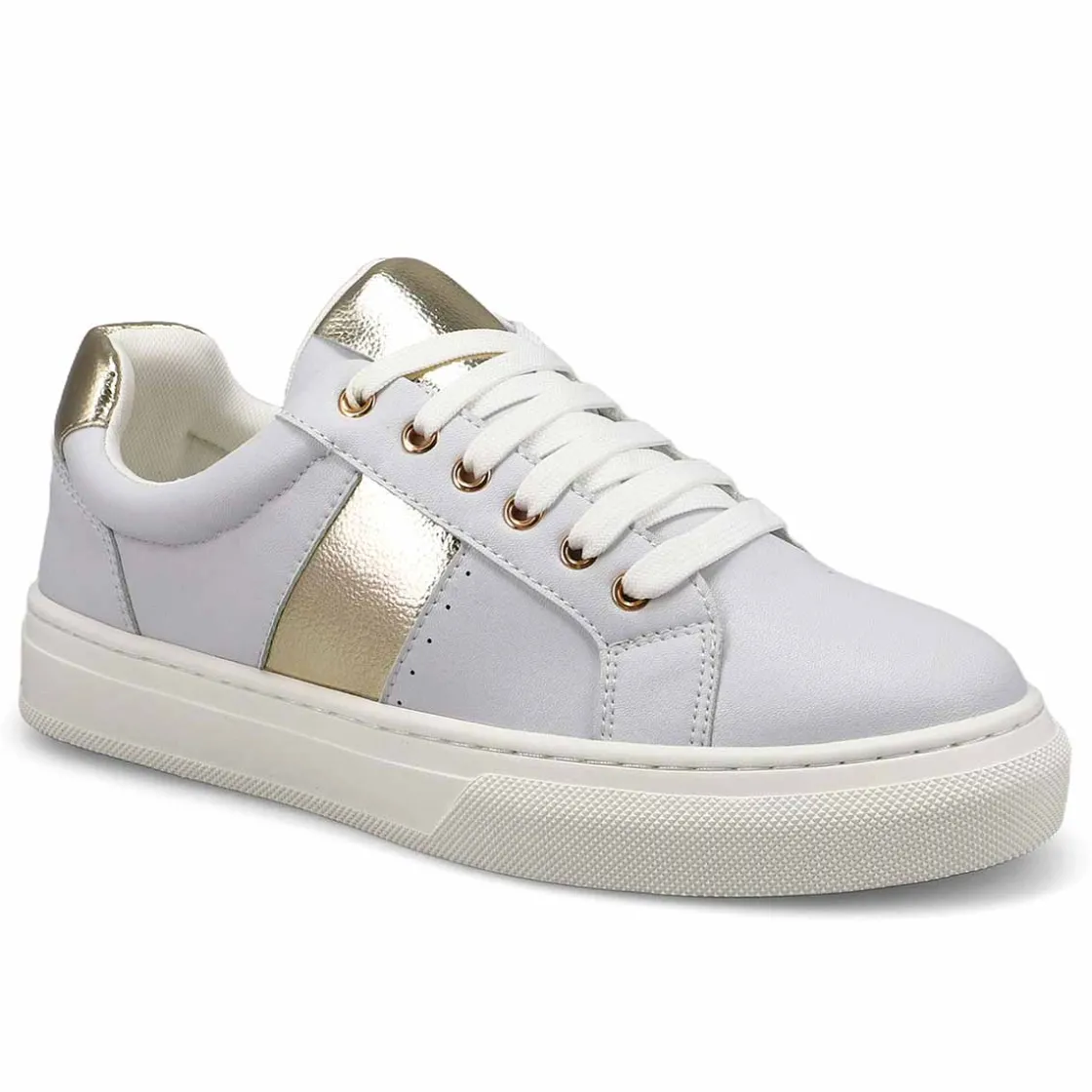 Steve Madden Dell Women White/Gold Sale