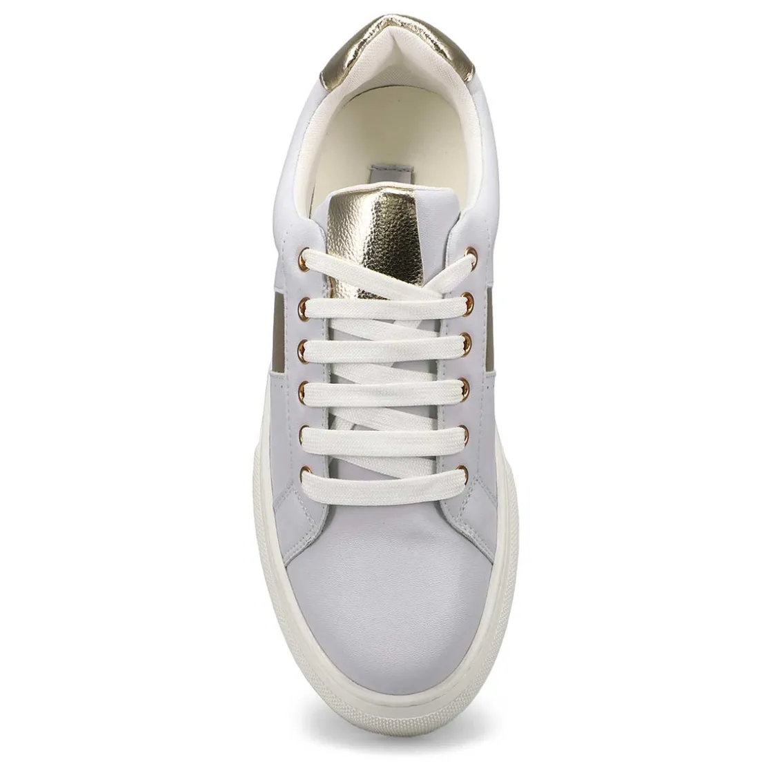 Steve Madden Dell Women White/Gold Sale
