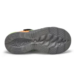 Skechers Dino-Lights Boys Black/Orange Clearance