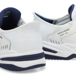 Skechers Durham Delvor Men Whte/Navy Sale