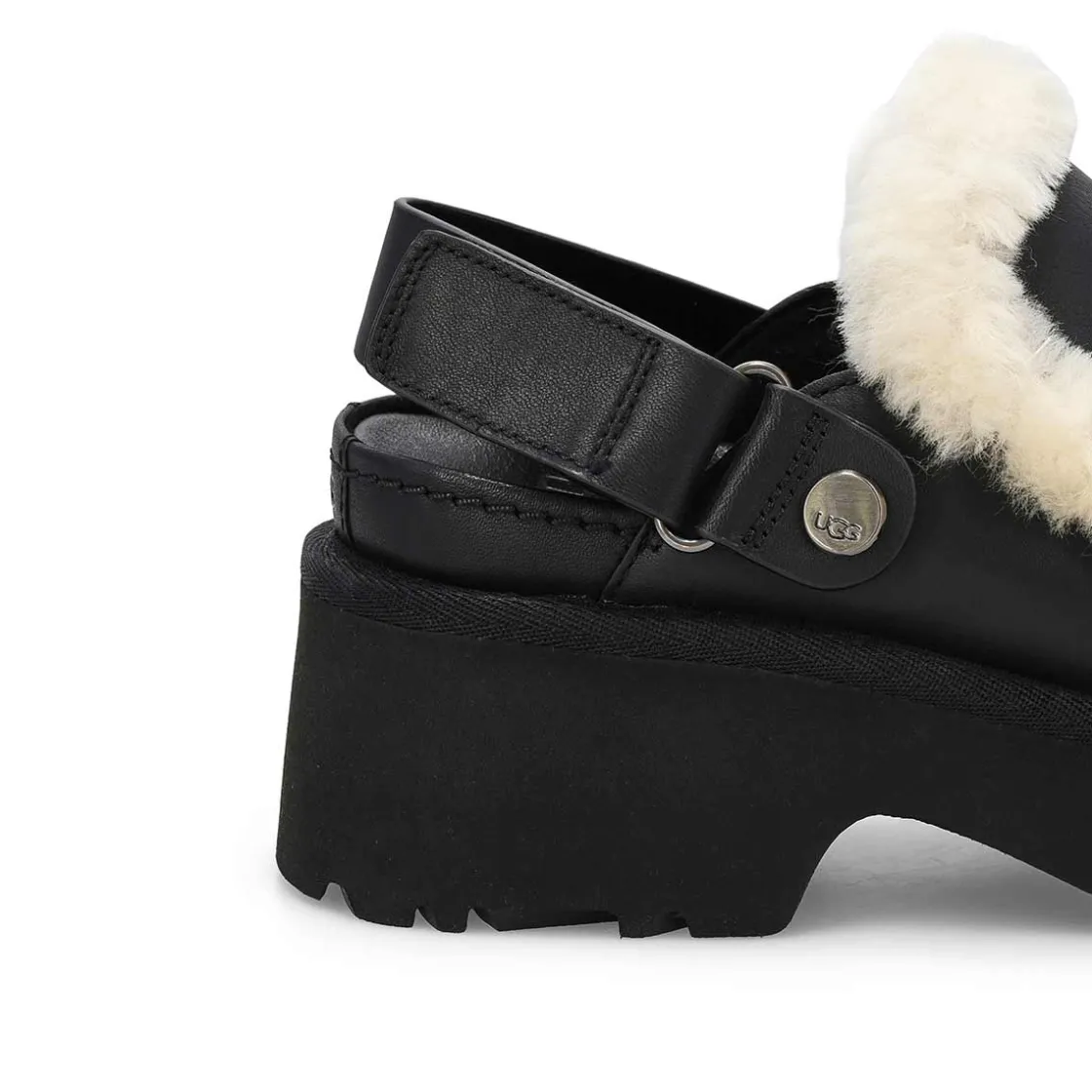 UGG Esmee Leather Clog Women Discount