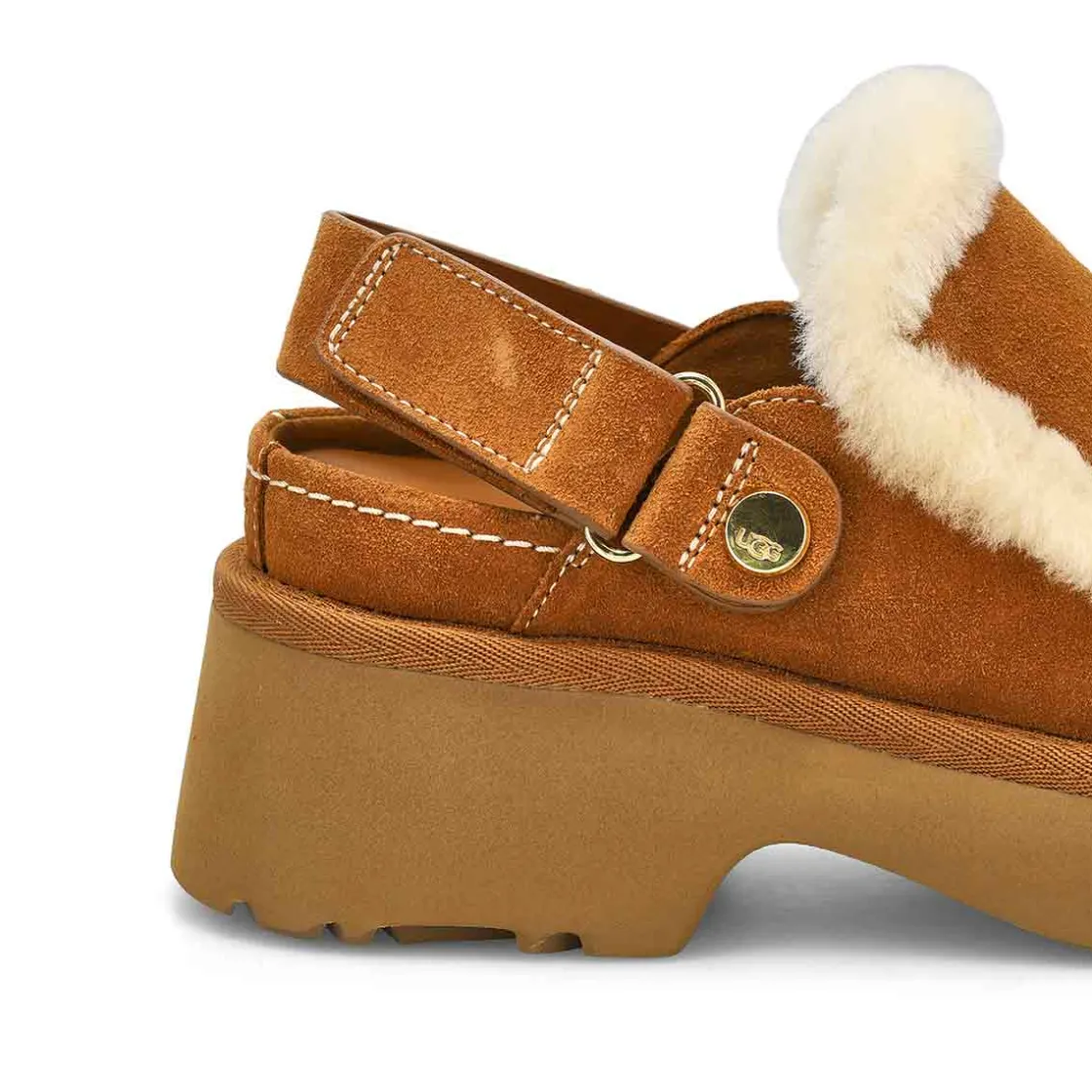 UGG Esmee Leather Clog Women Discount