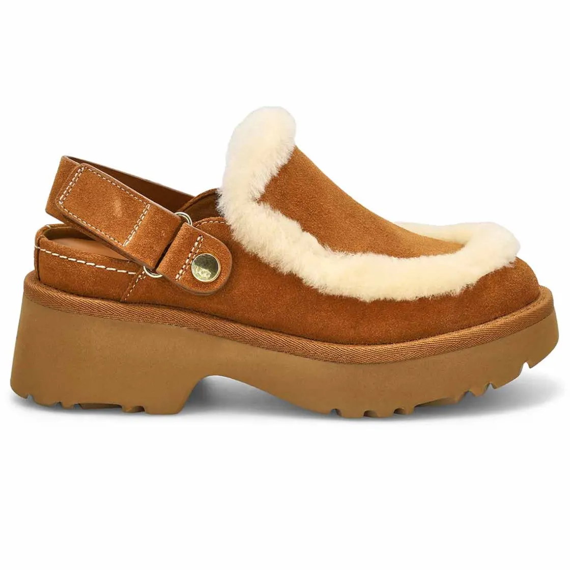 UGG Esmee Leather Clog Women Discount