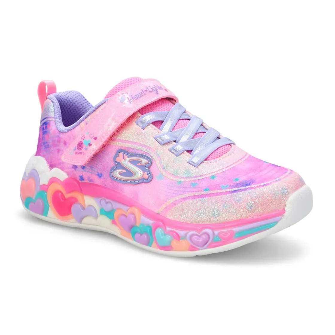 Skechers Eternal Heart Lights Girls New