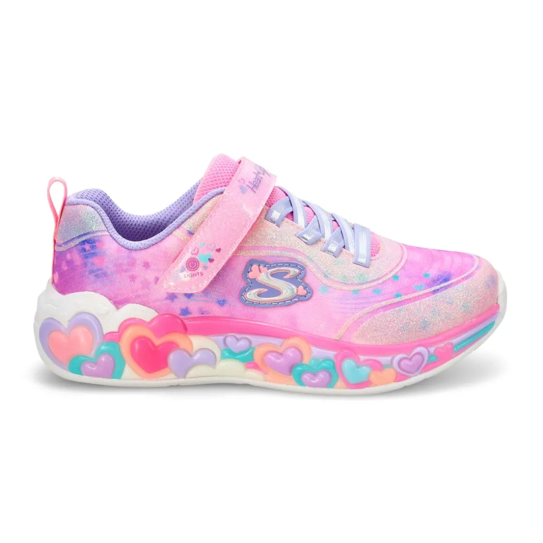 Skechers Eternal Heart Lights Girls New