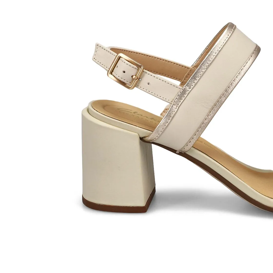 Clarks Ezoria Sling Women Cream Multi Sale