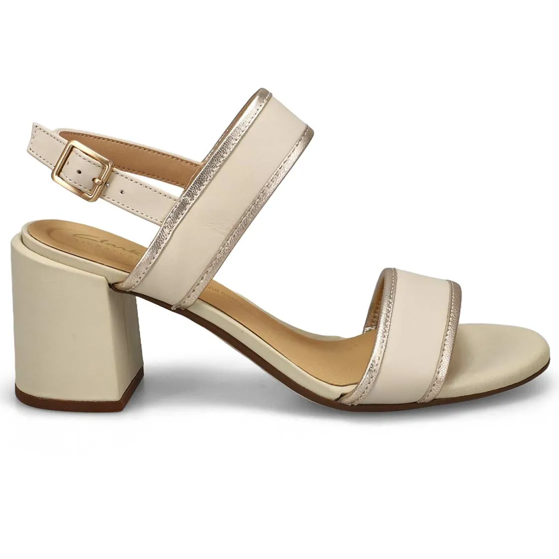 Clarks Ezoria Sling Women Cream Multi Sale