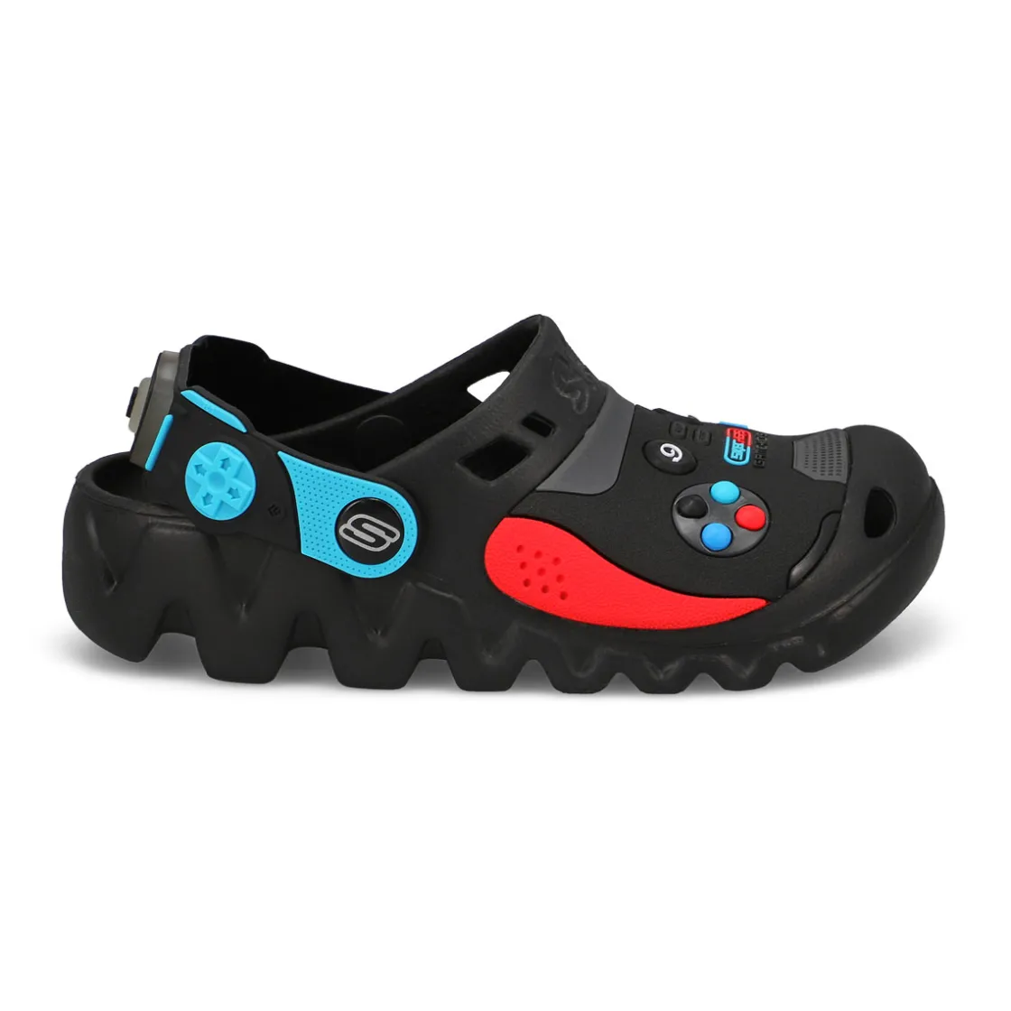 Skechers Foamies: Zaggle - Hydo-Pointz Boys Black/Multi Outlet