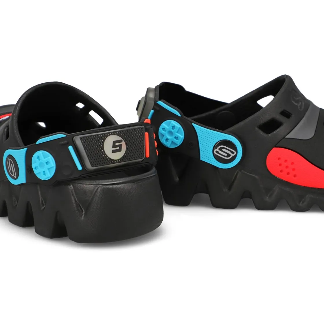 Skechers Foamies: Zaggle - Hydo-Pointz Boys Black/Multi Outlet