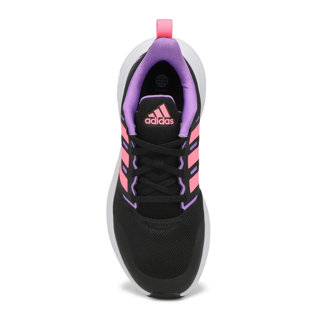 Adidas FortaRun 2.0 Girls Black/Pink New