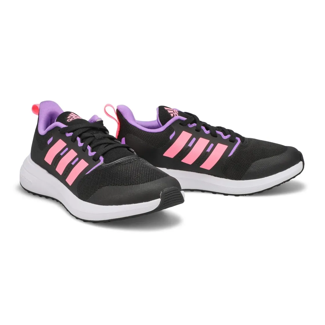 Adidas FortaRun 2.0 Girls Black/Pink New