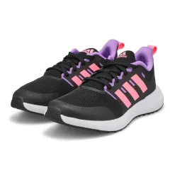 Adidas FortaRun 2.0 Girls Black/Pink New