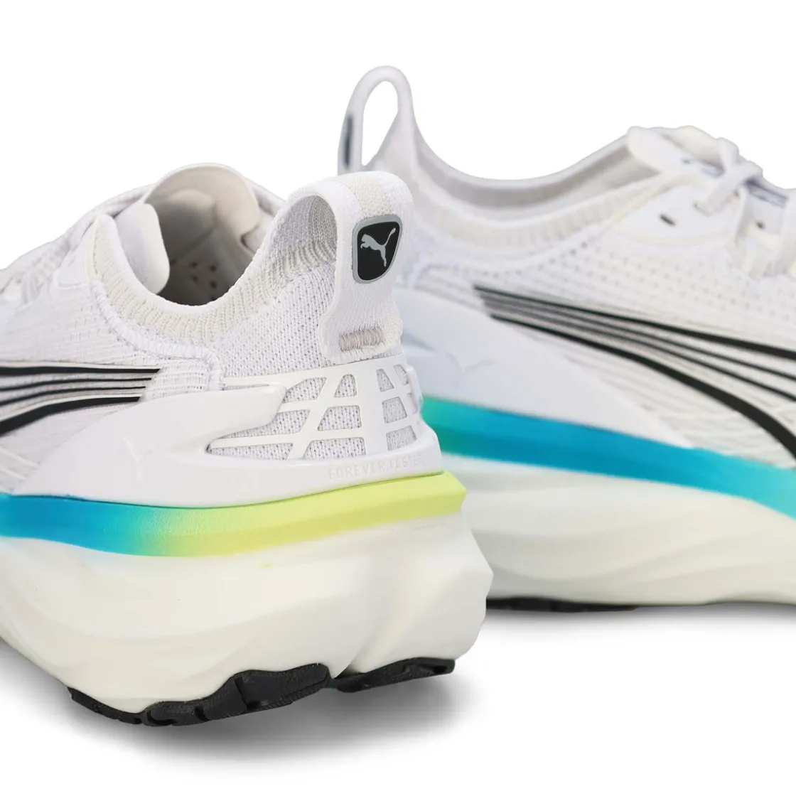 Puma ForverRun Nitro 2 Women White/ Mint Melt Hot