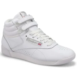 Reebok Freestyle Hi Women White/Silver Clearance