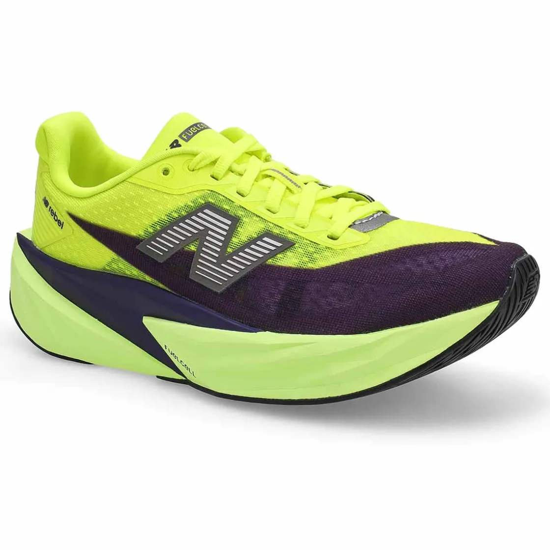 New Balance FuelCell Rebel V5 Women Alkaline Green/Boysenberry New