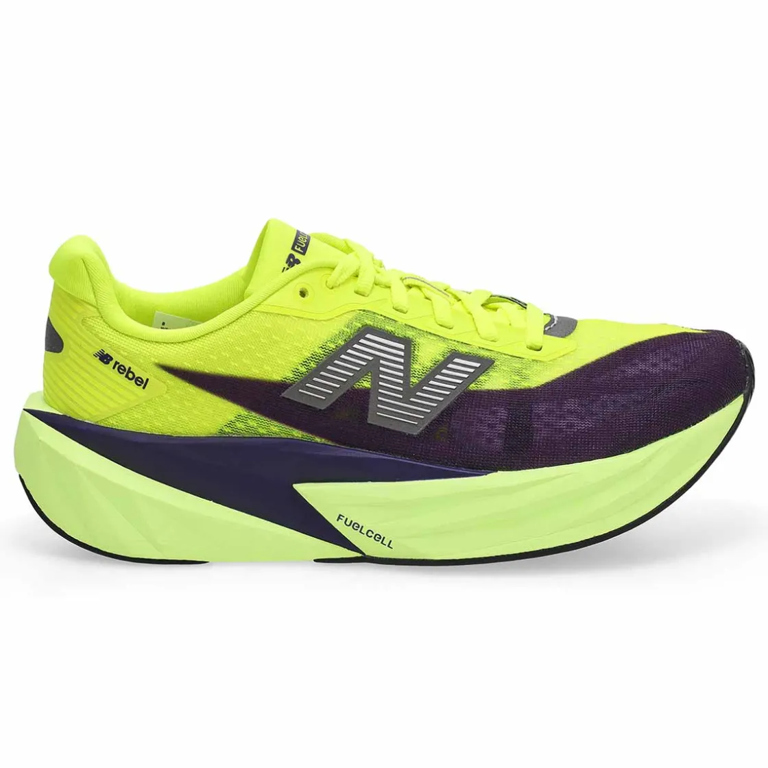 New Balance FuelCell Rebel V5 Women Alkaline Green/Boysenberry New