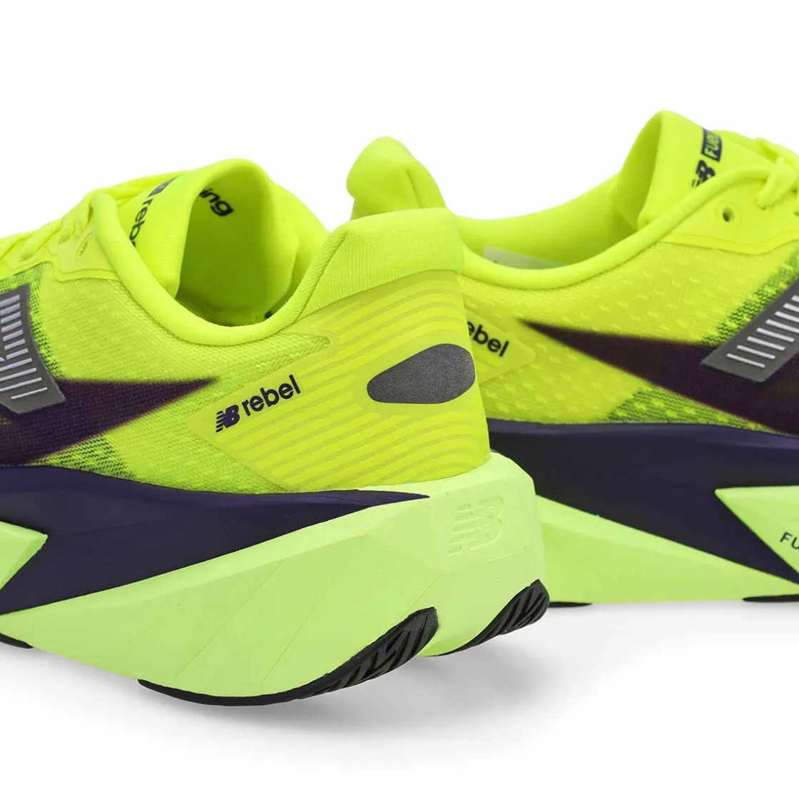 New Balance FuelCell Rebel V5 Women Alkaline Green/Boysenberry New