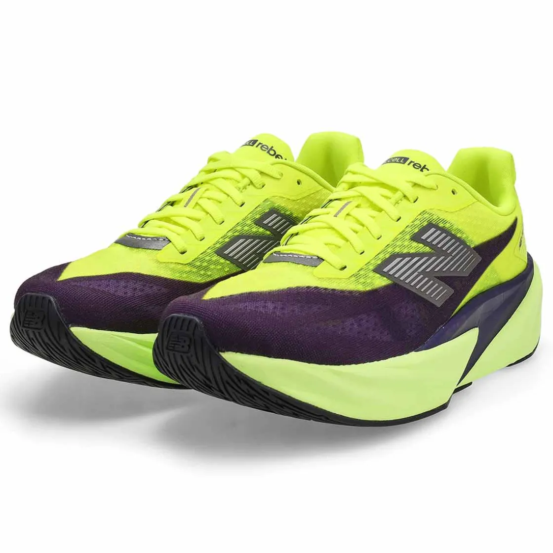New Balance FuelCell Rebel V5 Men Alkaline Green/Boysenberry Best