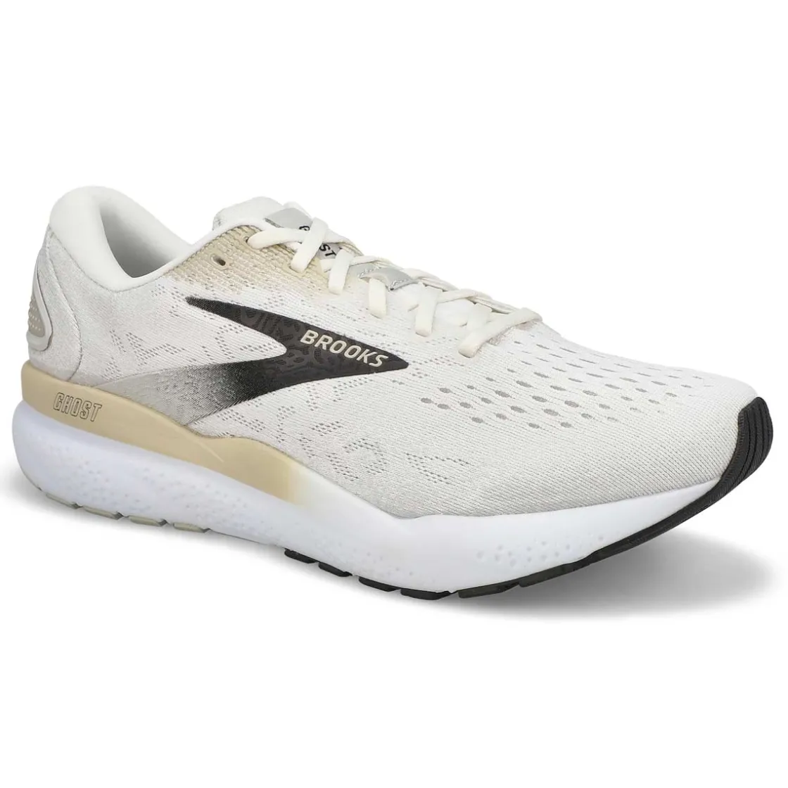 Brooks Ghost 16 Men White/Pelican/Oyster Clearance