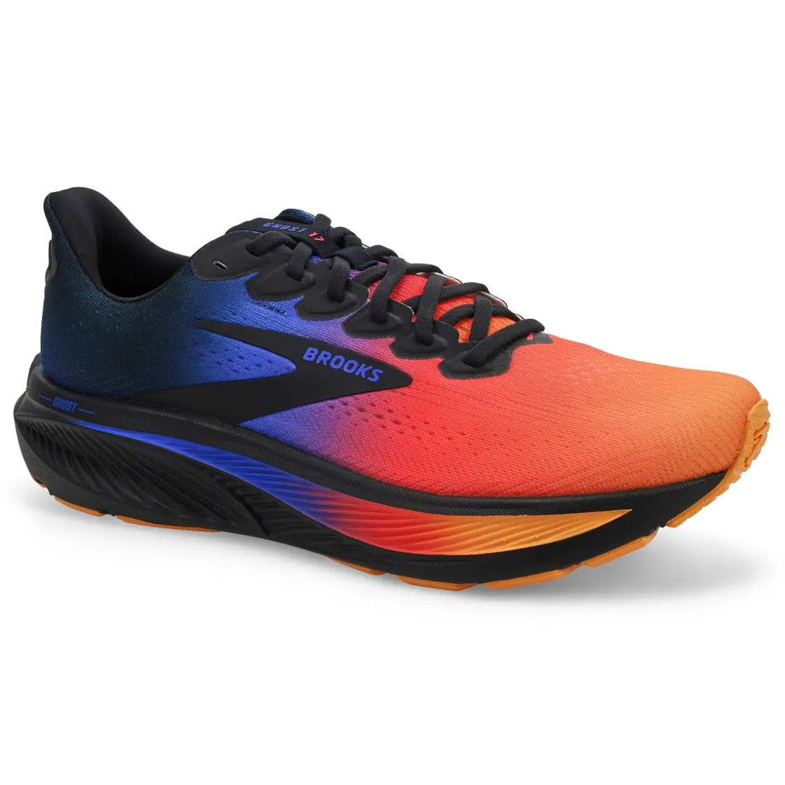 Brooks Ghost 17 Men Night/Blue/Papaya Outlet