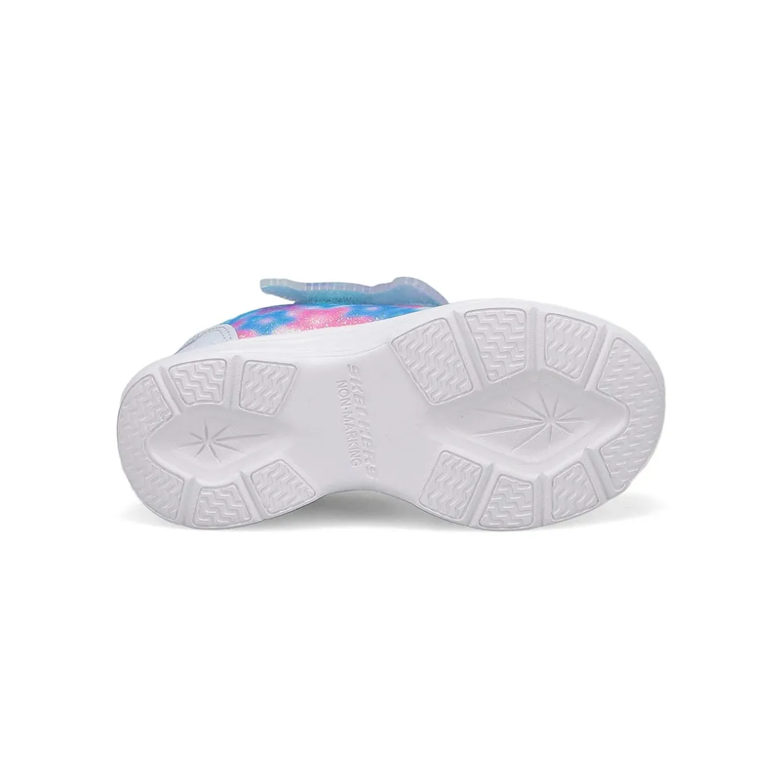 Skechers Glimmer Kicks Magical Wings Baby and Toddlers Blue/Lavender New