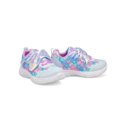 Skechers Glimmer Kicks Magical Wings Baby and Toddlers Blue/Lavender New