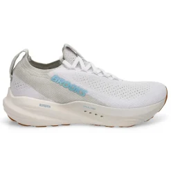 Brooks Glycerin Stealthfit 22 Men White/Oyster/Blue Sale
