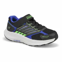 Skechers Go Run Consistent 2.0 Boys Black/Blue/Lime Clearance