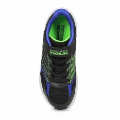 Skechers Go Run Consistent 2.0 Boys Black/Blue/Lime Clearance