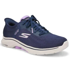 Skechers Go Walk 7- Valin Women Navy/Lavender Best