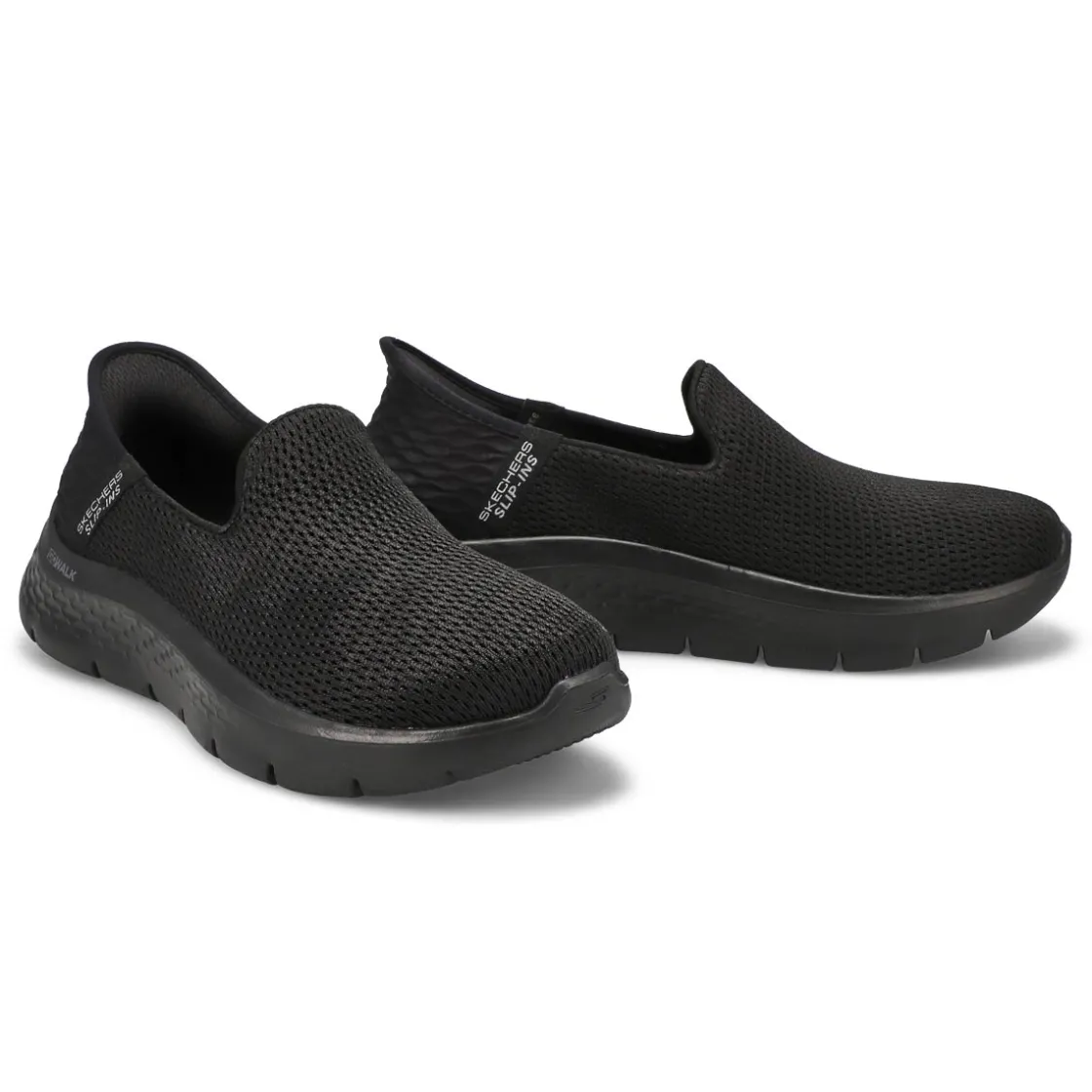 Skechers Go Walk Flex Relish Women Black/Black Discount
