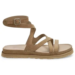 UGG Golden Gaze Embossed Ankle Wrap Women Mustard Seed