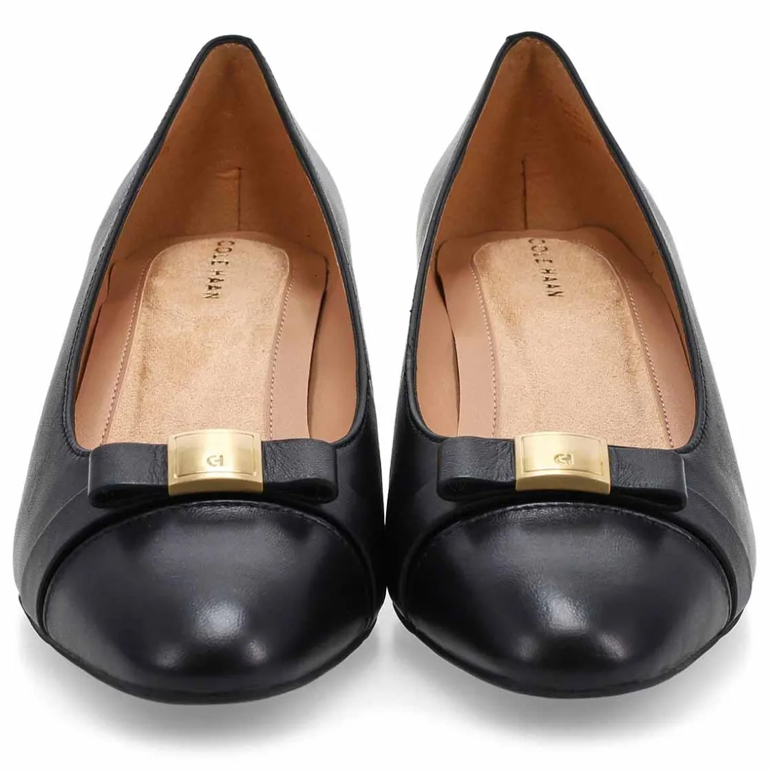 Cole Haan Go-To Malta Bow Women Black Hot