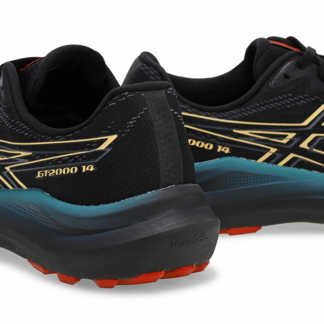Asics GT-2000 14 GTX Men Black/Apricot Crush New