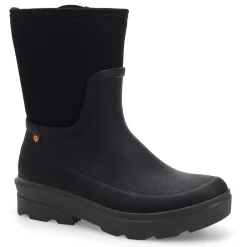 Bogs Hazel Mid Zip Women Black Outlet